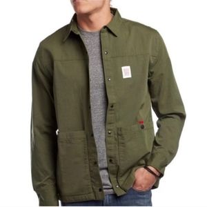 Topo Designs Green Military Field Jacket